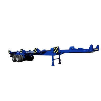 Trailer đầu cuối 40ft với hai trục