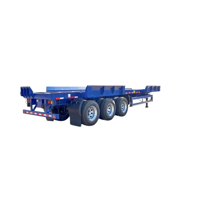 Trailer đầu cuối 45ft với ba trục